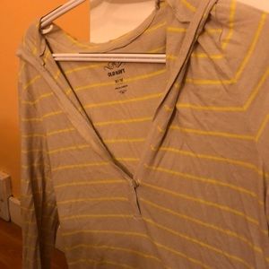 Long sleeve shirt with hood